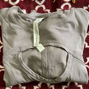 Lululemon key hole long sleeve